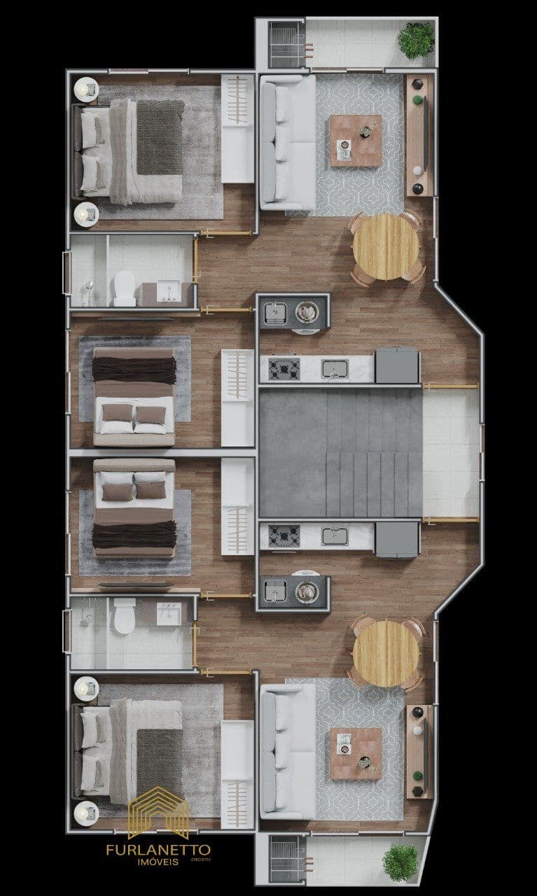 Apartamento em Adhemar Garcia, Joinville — foto 3